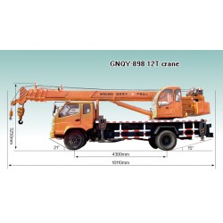 Xe cẩu thủy lực 12 Tấn WOLWA 